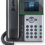 POLY Téléphone IP Edge E350 compatible PoE Téléphone IP Poly Edge E350 compatible PoE (82M89AA)