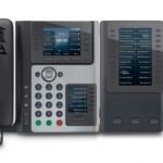 POLY Téléphone IP Edge E450 compatible PoE Téléphone IP Poly Edge E450 compatible PoE (82M90AA)