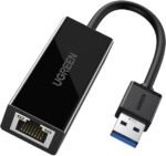 Adaptateur Ugreen USB 3.0 vers Ethernet RJ45 Réseau à 1000Mbps (20256)