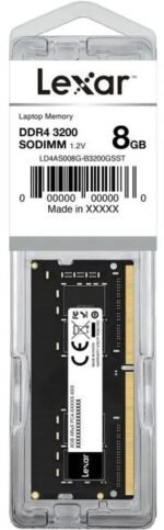 Barrette mémoire Lexar SO-DIMM 8GB DDR4 3200 MHz - Pc portable (LD4AS008G-B3200GSST) – Image 4
