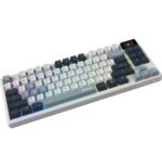 Clavier Gaming Mécanique Sans Fil MSI Forge GK600 TKL Sky FR (4711377284189)