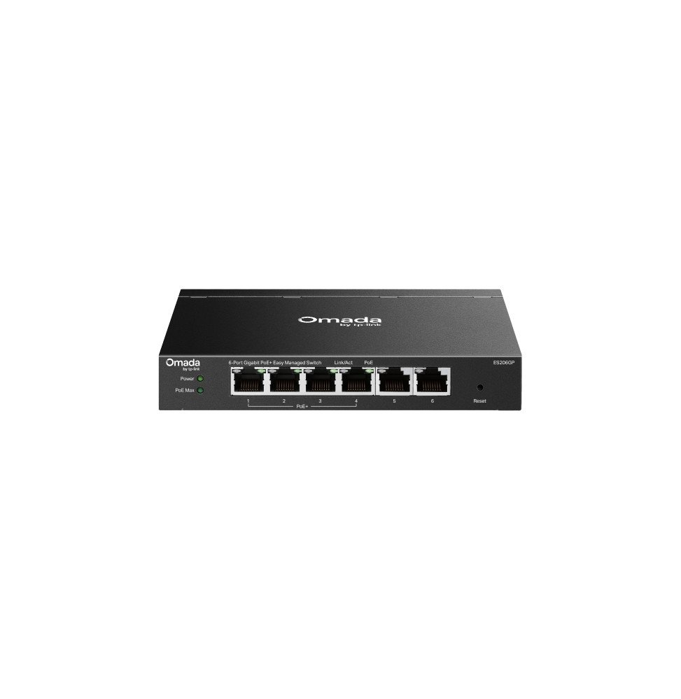cmthcnog202z3qgnh4gfpktw1.jpg Switch Easy Managed TP-Link ES206GP Omada 6 ports Gigabit avec 4 ports PoE+ – Image 1