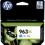 HP 963XL High Yield Cyan Original Ink CartridgePour OJ 9010/9013/9020