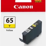 Canon CLI-65Y Jaune - Cartouche d'encre Canon d'origine (4218C001AA)