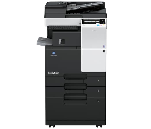 cmqz4ents00bqqgjqn5mp4gxy.jpg Konica Minolta bizhub 287 (Inclus DF-628 & DK-513) – Image 1