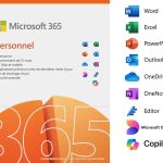 Microsoft 365 Personnel Français avec Copilot intégré - abonnement 12 mois pour 1 personne (PC, Mac, iOS et Android)