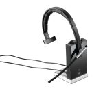Micro-casque Sans fil Logitech H820e avec Socle de chargement - monaural (981-000512) – Image 9