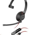 POLY Micro-casque Blackwire 5210 monaural USB-A Micro-casque Poly Blackwire 5210 monaural USB-A (80R98AA)