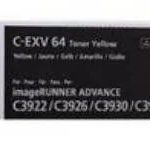 CANON C-EXV 64 TONER YELLOW (Yield: 25,500 pages)