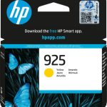 HP 925 Jaune - Cartouche d'encre HP d'origine (4K0V8PE)