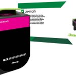 Lexmark Magenta - Toner Lexmark programme de retour (74C50M0)