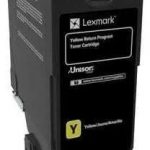 Lexmark CX725 Cartouche de toner Original Jaune (24B6719)
