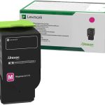 Lexmark CS/CX421, 52x, 62x Magenta - Cartouche de toner d'origine (78C5XM0)
