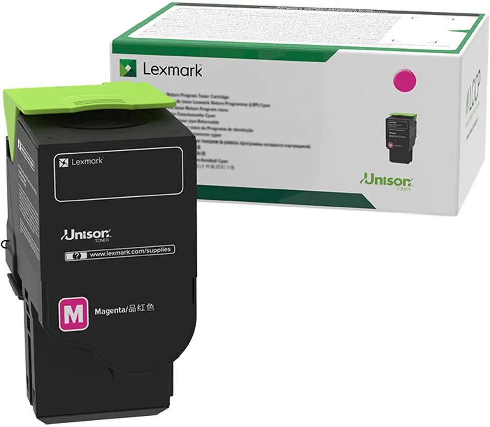 cms0esht208cyqgd7hn72w0vh.jpg Lexmark CS/CX421, 52x, 62x Magenta - Cartouche de toner d'origine (78C5XM0) – Image 1