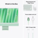 iMac 24 (Puce M4) Apple M4 (10-Core/GPU10-Core) 16Go 256 Gb Green – Image 6
