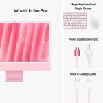 iMac 24 (Puce M4) Apple M4 (10-Core/GPU10-Core) 16Go 256 Gb Pink – Image 4