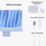 iMac 24 (Puce M4) Apple M4 (8-Core/GPU8-Core) 16Go 256 Gb Blue – Image 3