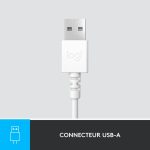 Logitech Casque HEADSET - H390 USB Computer Headset - OFF-WHITE - USB – Image 10