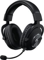 LOGITECH G PRO X Wired Gaming Headset - Blue Mic - BLACK - USB DAC