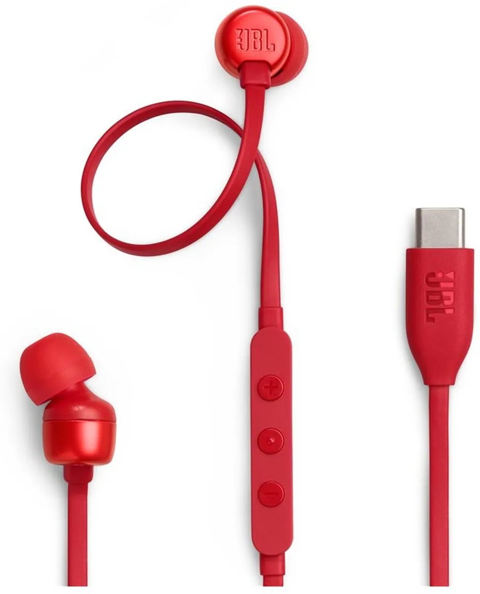 cmsoq3pgk03maqg0324vvjp54.jpg Écouteurs USB-C JBL Tune 310C Rouge (1200130011177) – Image 1