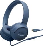 Casque filaire JBL Tune 520C Bleu - USB-C (1200130023279)