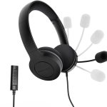 Casque Energy Sistem Office 3 Noir - Jack 3,5 mm / USB (8432426452033)