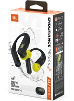 Écouteurs Bluetooth JBL Endurance Peak 4 Noir / Citron (1200130027604) – Image 3