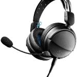Audio-Technica ATH-GL3 — Casque gaming fermé avec micro flexible (Noir)