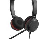 Micro-casque Jabra Evolve2 30 II Duo version Stereo - 3.5 mm Jack (14401-21)