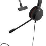 Micro-casque Jabra Evolve 20 Mono UC avec adaptateur USB C/A (4993-829-269)