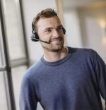 Micro-casque Jabra Engage 45 SE version Mono avec adaptateur USB-C (9653-523-111) – Image 5