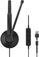 Micro-casque filaire Epos Impact 100 MS Stéréo USB-C et USB-A (1001421) – Image 3