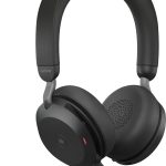 Micro-casque sans fil Jabra Evolve2 75 USB-A UC avec socle de recharge - Noir (27599-989-989)