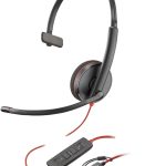 POLY Micro-casque Blackwire 3210 monaural USB-C + adaptateur USB-C/A (8X214AA)