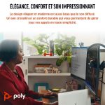 Poly Blackwire 3320 Stereo USB-C Headset +USB-C/A Adapter – Image 4