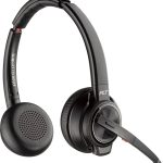 POLY Micro-casque serre-tête Savi 8220 stéréo DECT 1 880-1 900 Mhz + kit de chargement (8Y9C4AA)
