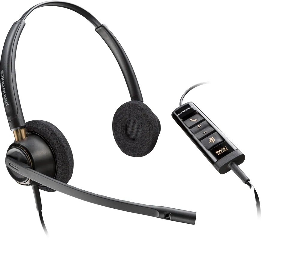 cmsoq4nlv05d4qg03vnwfjbeh.jpg POLY Micro-casque EncorePro 525 Certifié pour Microsoft Teams Stéréo avec USB-A (783R2AA) – Image 1