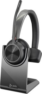 POLY Micro-casque monaural Voyager 4310 UC + adaptateur USB-A BT700 + base de chargement (77Y92AA) – Image 6