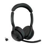 Micro-casque sans fil Jabra Evolve2 55 MS Stereo - USB-C (25599-999-899)