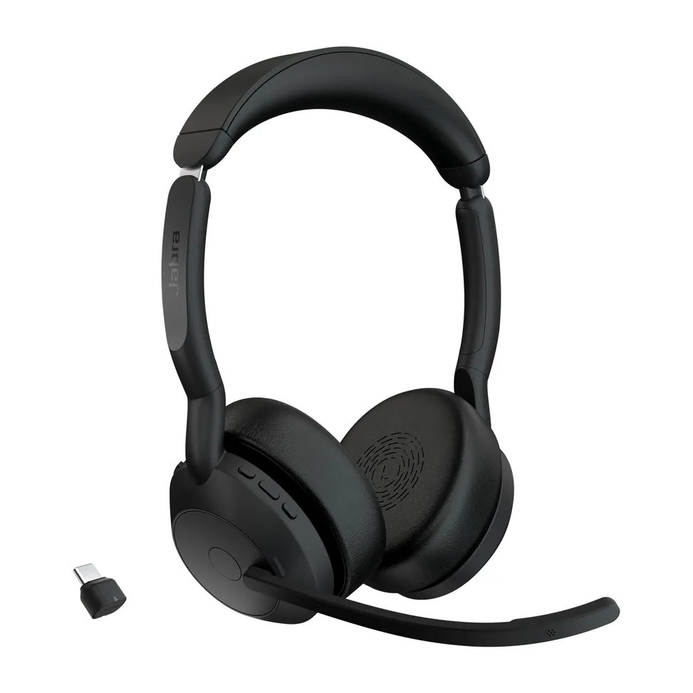 cmsoq4x7a05reqg032f32yqbl.jpg Jabra 25599-989-899 écouteur/casque Sans fil Arceau Bureau/Centre d'appels Bluetooth Socle de chargement Noir (25599-989-899) – Image 1