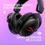 HyperX Casque de jeu sans fil Cloud II Core Casque de jeu sans fil HyperX Cloud II Core (6Y2G8AA) – Image 5