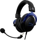 HyperX Cloud - Casque pour gaming - PS5-PS4 (noir-bleu) HyperX Cloud - Casque pour gaming - PS5-PS4 (noir-bleu) (4P5H9AM) – Image 2