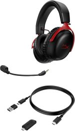 HP HyperX Cloud III Sans fil - Casque de jeu (77Z46AA) – Image 3