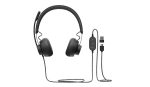 Logitech Zone Casque Avec fil Arceau Appels/Musique USB Type-C Graphite (981-000875)