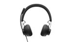 Logitech Zone Casque Avec fil Arceau Appels/Musique USB Type-C Graphite (981-000875) – Image 8