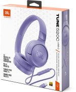 Casque filaire JBL Tune 520C Violet - USB-C (1200130023286) – Image 5