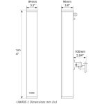 Haut-parleur colonne Bosch LA1-UM40E-1 40 W IP65 (LA1-UM40E-1) – Image 5