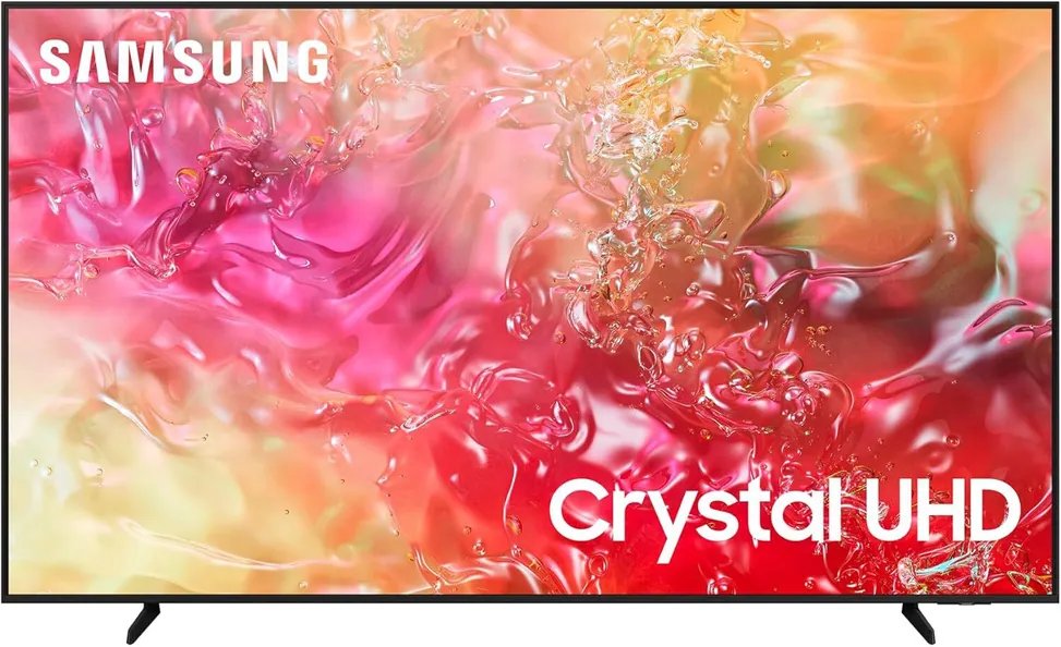 cmsoq5ptf079tqg03aee0q1qf.jpg Téléviseur Samsung 50" Crystal DU7100 UHD 4K Serie 7 D + Récepteur intégré (UE50DU7100UXTK) – Image 1