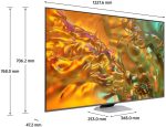 Téléviseur Samsung 55" QLED Q80D 4K série 8 + Récepteur intégré (QA55Q80DAUXMV) – Image 4