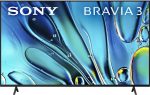 Téléviseur 55" Sony BRAVIA 3 K-55S30 | 4K Ultra HD + Récepteur TNT Intégré
